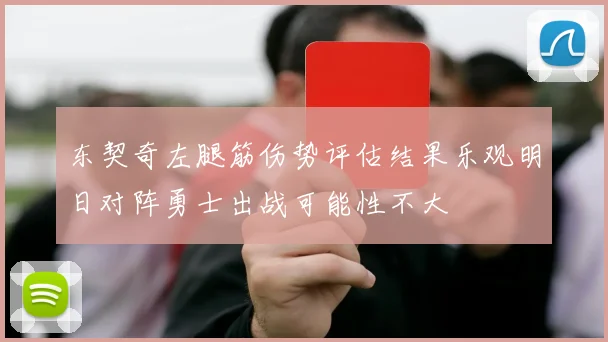 东契奇左腿筋伤势评估结果乐观明日对阵勇士出战可能性不大